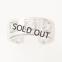 PT900 ダイアイリリング 0.43ct 15.30g