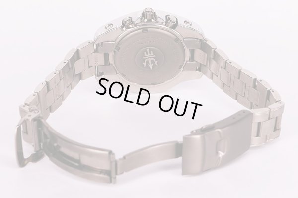 セイコー　マリンマスター　トランスオーシャン　ＳＢＣＮ００５　青文字盤　チタンブレス