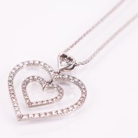 PT850/900 ダイアイリペンダントネックレス 0.61ct 12.00g