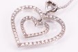 PT850/900 ダイアイリペンダントネックレス 0.61ct 12.00g　表面