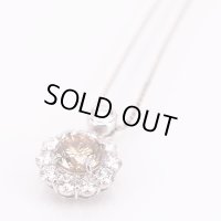 PT850/900 ダイアイリペンダントネックレス 2.160ct 1.50ct 8.30g