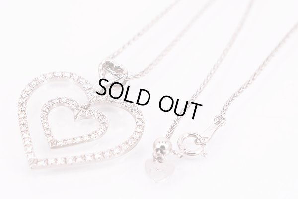 PT850/900 ダイアイリペンダントネックレス 0.61ct 12.00g　留め具