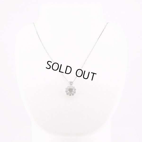 PT850/900 ダイアイリペンダントネックレス 2.160ct 1.50ct 8.30g　装着イメージ