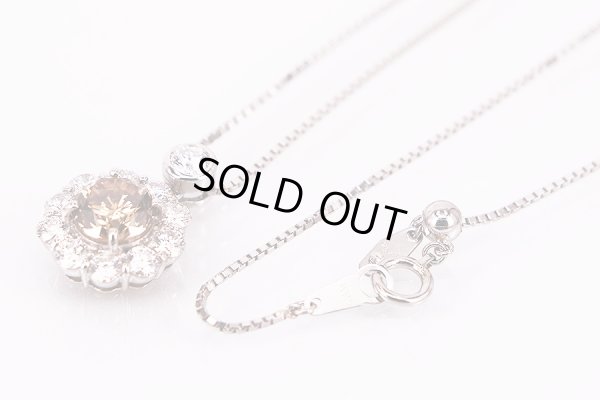 PT850/900 ダイアイリペンダントネックレス 2.160ct 1.50ct 8.30g　留め具