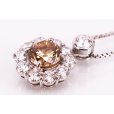 PT850/900 ダイアイリペンダントネックレス 2.160ct 1.50ct 8.30g　表面