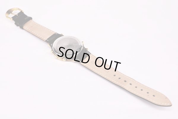 シチズン　アヴァロン　スーパーカレンダー　６７００－Ｇ７００１３　白文字盤　革ベルト状態　裏面