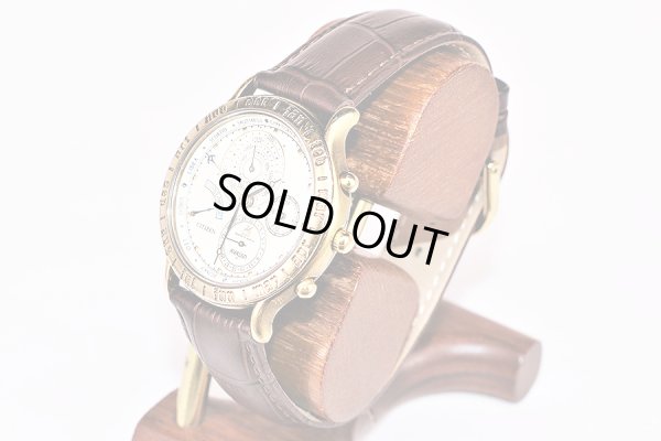 シチズン　アヴァロン　スーパーカレンダー　６７００－Ｇ７００１３　白文字盤　サイド