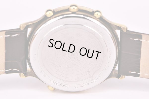 シチズン　アヴァロン　スーパーカレンダー　６７００－Ｇ７００１３　白文字盤　裏面拡大