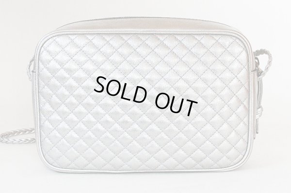 グッチ GGマーモント シェリーライン ショルダーバック 541051 493075 シルバー 裏面