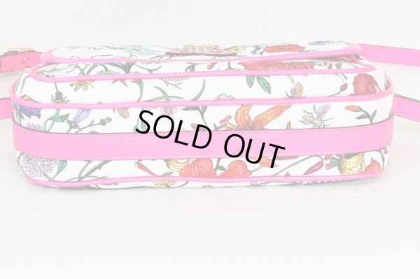 グッチ フローラ ショルダーバック 550147 493492 ピンク 底