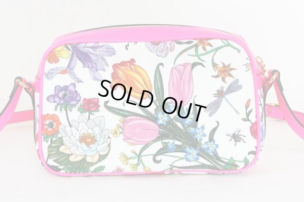 グッチ フローラ ショルダーバック 550147 493492 ピンク 裏面