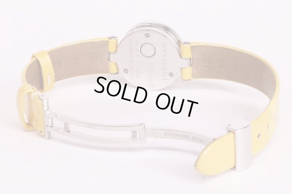 ブルガリ　B01　BZ22　黄シェル文字盤　裏面