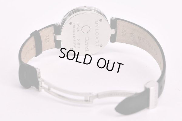 ブルガリ　B01　BZ30　黒銀ハート文字盤　裏面