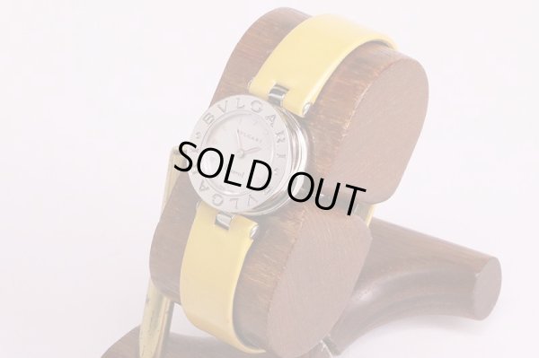 ブルガリ　B01　BZ22　黄シェル文字盤　サイド