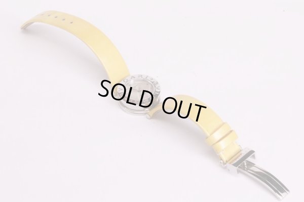 ブルガリ　B01　BZ22　黄シェル文字盤　全体革ベルト