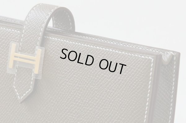 エルメス ベアンスフレ 039785CC-18 エトゥーブ/ゴールド金具 サイド拡大