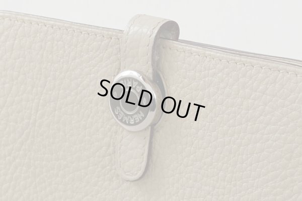 エルメス　ドゴン コンパクト 043072CK パルシュマン SIV金具　サイド拡大