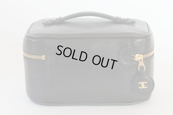 シャネル　バニティバック 横型 A01997 ブラック　裏面