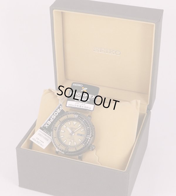 セイコー　プロスペック　メカニカルスキューバ　SBDY059　サンド文字盤　箱