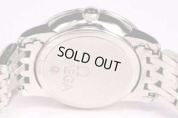 オメガ　デビル　プレステージ　４２４．１０．２４　シェル文字盤　裏面拡大