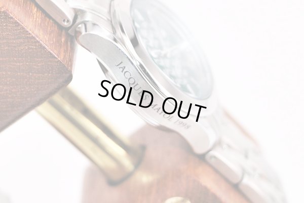 オメガ　シーマスター　２５８６．７０　Ｊマイヨール１９９８　イルカ緑文字盤　サイド拡大2