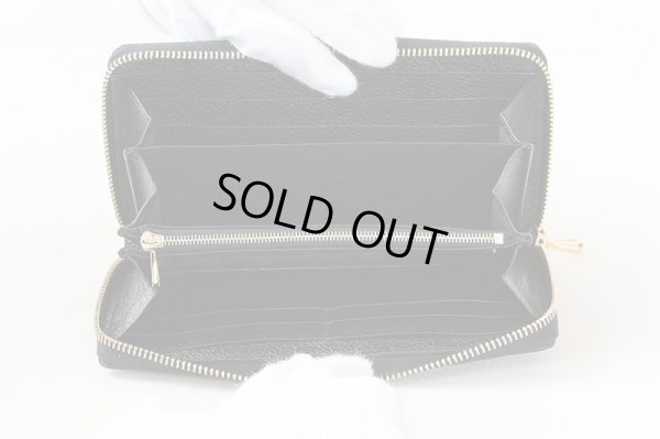 グッチ　ズゥミ ジップアラウンドウォレット 570661 1147　ブラック　中身