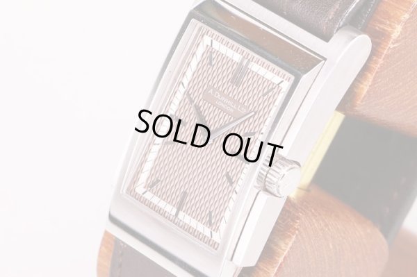 ダンヒル　ウェイファー　８０３５　茶文字盤　サイド拡大