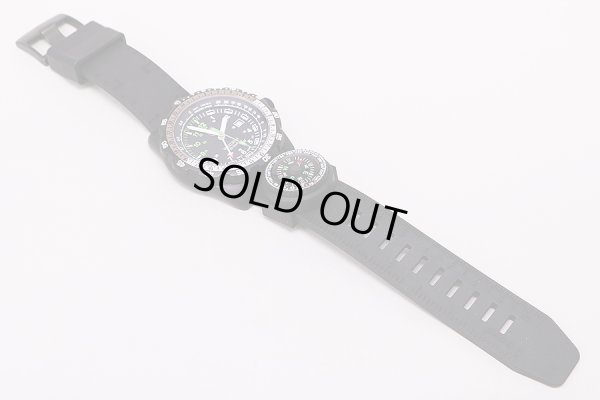 ルミノックス　レコン　８８３０ＧＭｔ　黒文字盤　ラバーベルト状態