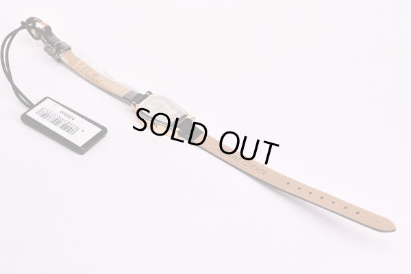 アイグナー　オリバーII　Ａ２９０００　銀文字盤　革ベルト状態　裏面