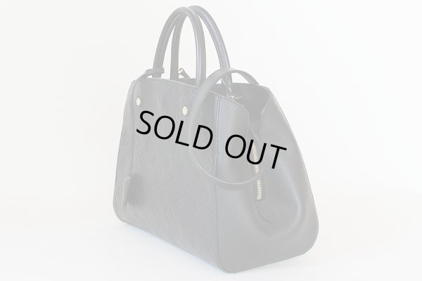 ルイ・ヴィトン モンテーニュMM M41048 ノワール サイド