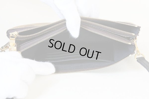 ルイ・ヴィトン ポシェット・ドゥーブル ジップ M69203 中身(1)