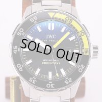 ＩＷＣ　アクアタイマー２０００　ＩＷ３５６８０１　黒文字盤