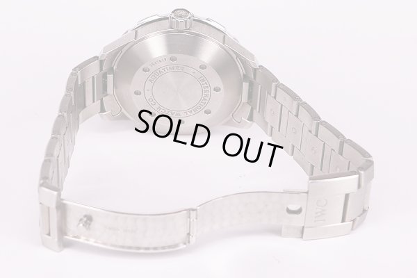 ＩＷＣ　アクアタイマー２０００　ＩＷ３５６８０１　黒文字盤　ブレス