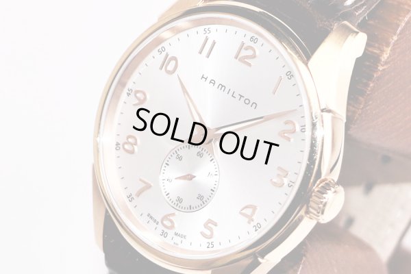 ハミルトン　ジャズマスター　シンライン　Ｈ３８４４１０　銀文字盤　サイド拡大