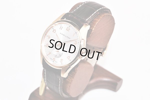 ハミルトン　ジャズマスター　シンライン　Ｈ３８４４１０　銀文字盤　サイド