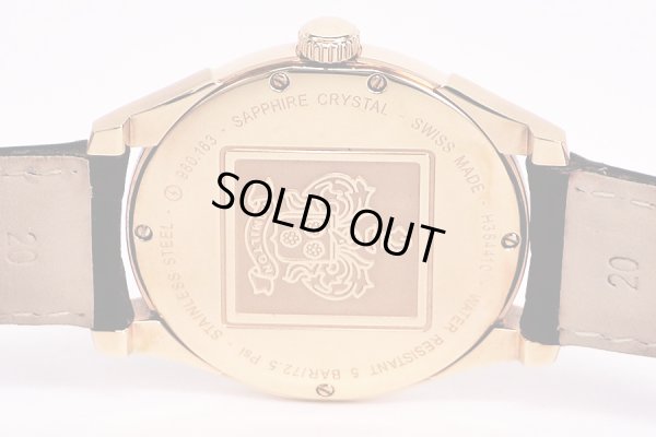 ハミルトン　ジャズマスター　シンライン　Ｈ３８４４１０　銀文字盤　裏面拡大