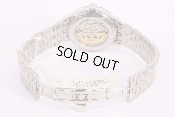 セイコー　プレサージュ　ＳＡＲＹ１２９　銀文字盤　ブレス