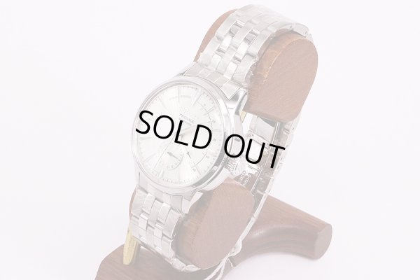 セイコー　プレサージュ　ＳＡＲＹ１２９　銀文字盤　サイド