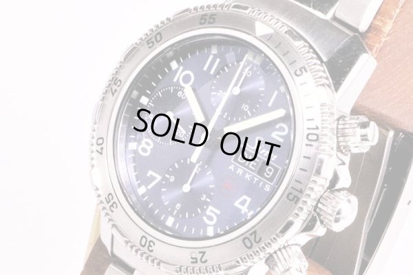 ジン　２０３　ＡＲＫＩＴＳ　青文字盤　サイド拡大