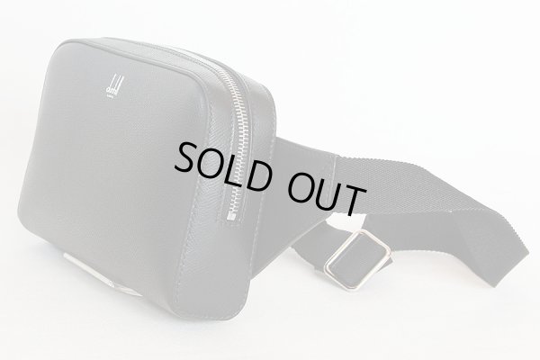 ダンヒル カドガン ラゲッジ キャンバスボディバック 20R3987CA001R ブラック サイド