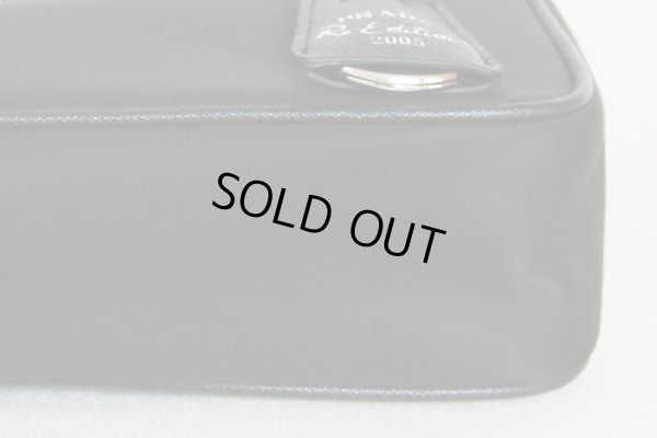 プラダ 2WAYショルダーバック 1BH204 ブラック 底拡大