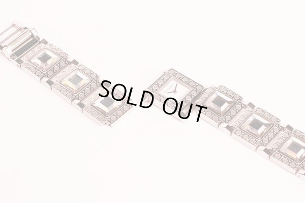 Ｃ．ディオール　ラ・パリジェンヌ　Ｄ６０－１０９　白文字盤　ラインストーンブレス