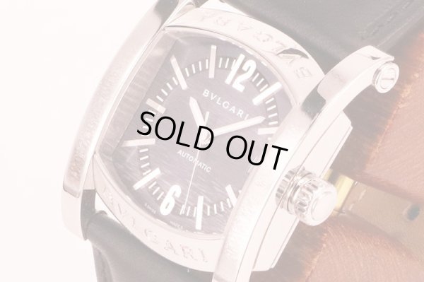 ブルガリ　アショーマ　ＡＡ４４Ｓ　グレー文字盤　サイド拡大