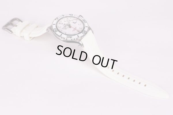 ケンテックス　マリンマン　Ｓ７０６Ｍ　白文字盤　ラバーベルト状態