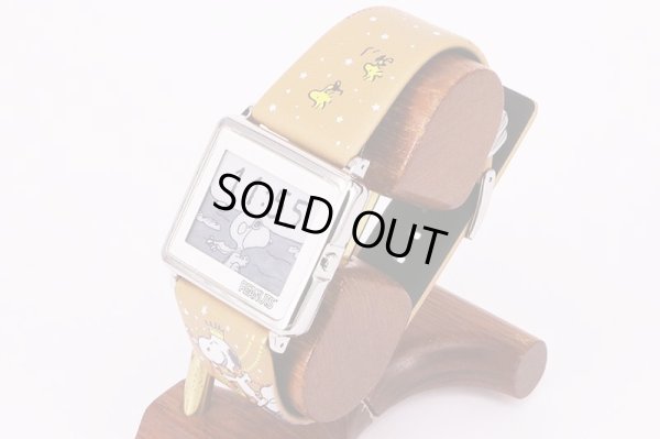 エプソン　スマートキャンパス　ピーナッツカーニバル　スヌーピー　液晶文字盤　サイド