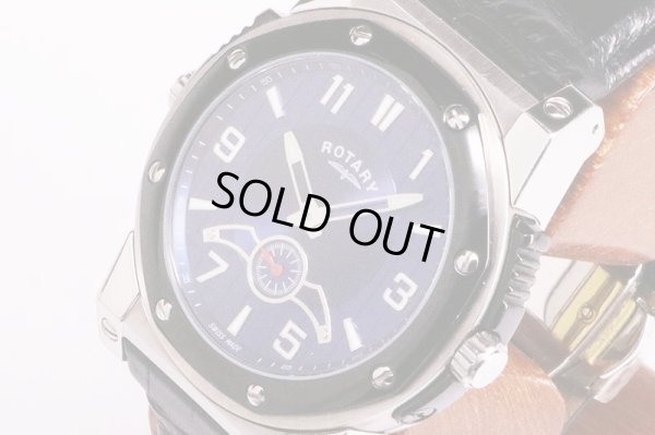 ロータリー　レボリューション　ＥＧＳ０００７　青/グレー文字盤　サイド拡大