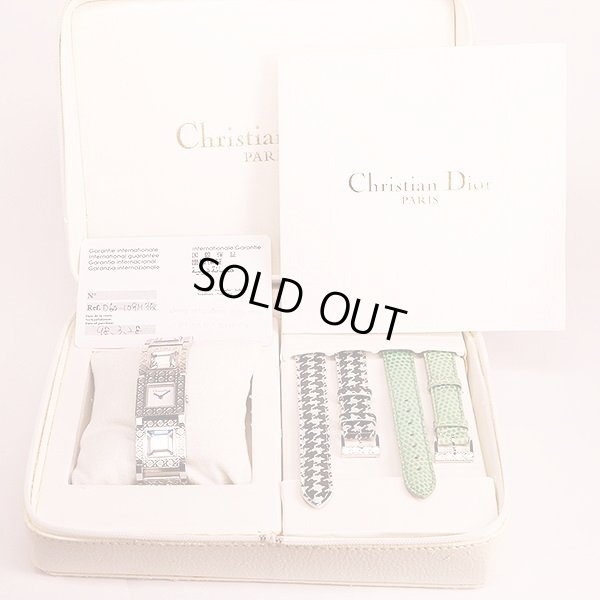 Ｃ．ディオール　ラ・パリジェンヌ　Ｄ６０－１０９　白文字盤　箱・保証書