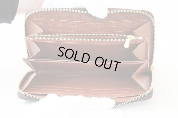 ルイ・ヴィトン　ジッピー・ウォレット M42616 ブラウン　中身