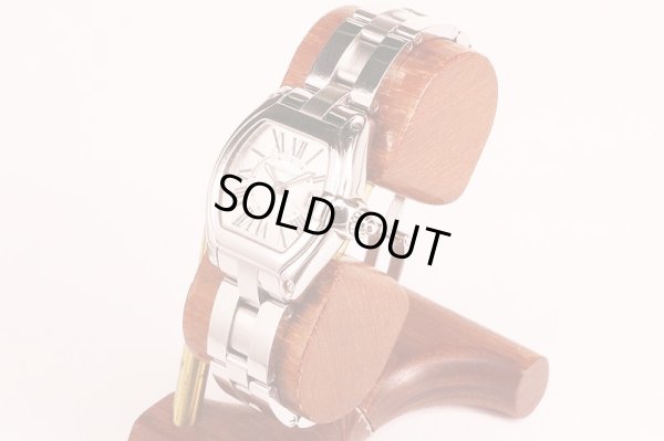 カルティエ　ロードスターＳＭ　２６７５　銀文字盤　サイド