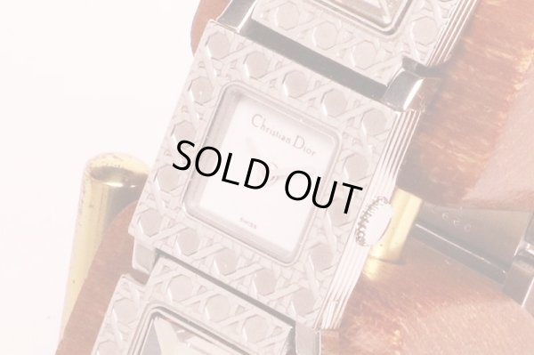 Ｃ．ディオール　ラ・パリジェンヌ　Ｄ６０－１０９　白文字盤　サイド拡大